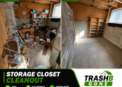 Storage Closet Cleanout